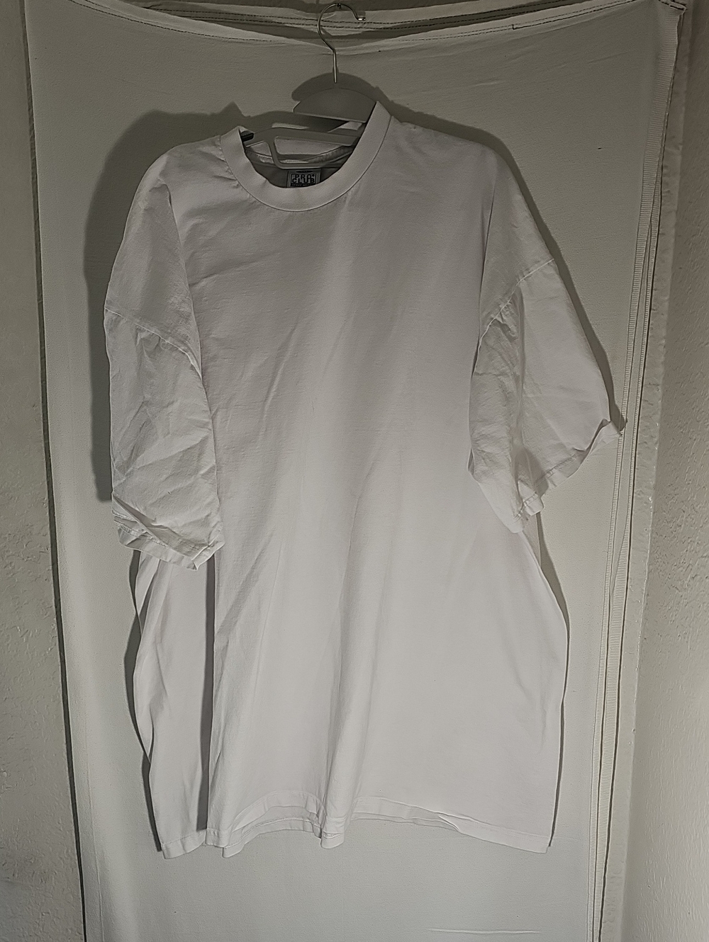 Two Men's White Crewneck Pro Club Short Sleeve Tee